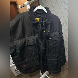Caterpillar jacket. size 2xl detachable hood